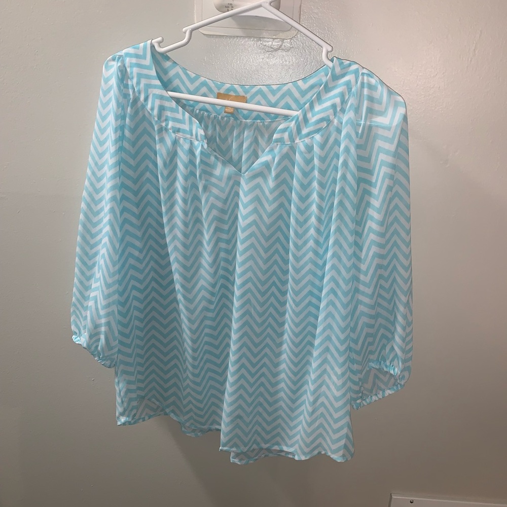 Chevron dress shirt